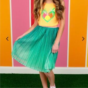 Billieblush Emerald Skirt size 5 NWT